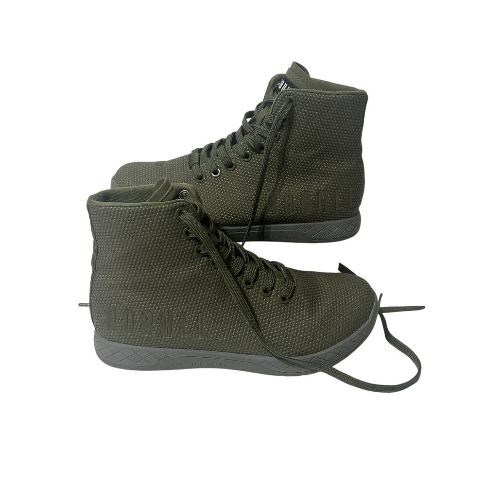 NOBULL NO BULL Outwork High Top Olive Green Sneakers Shoes Men's 5 Women's 6.5